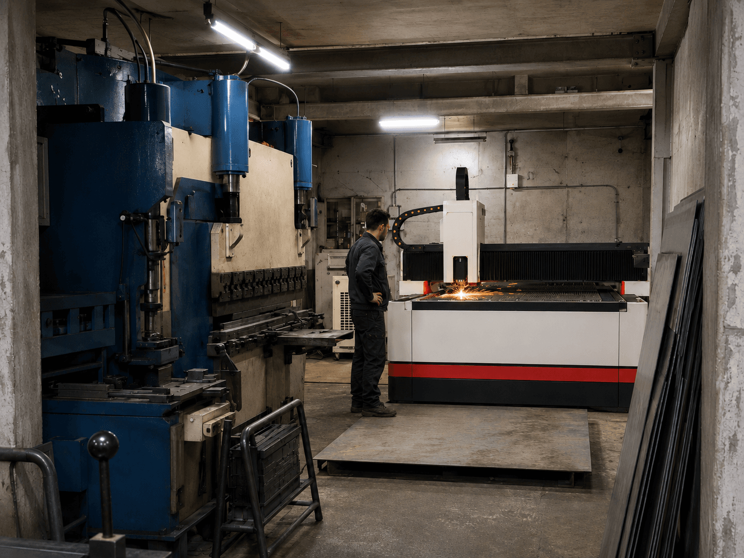 Aai Khodal Industries manufacturing workspace